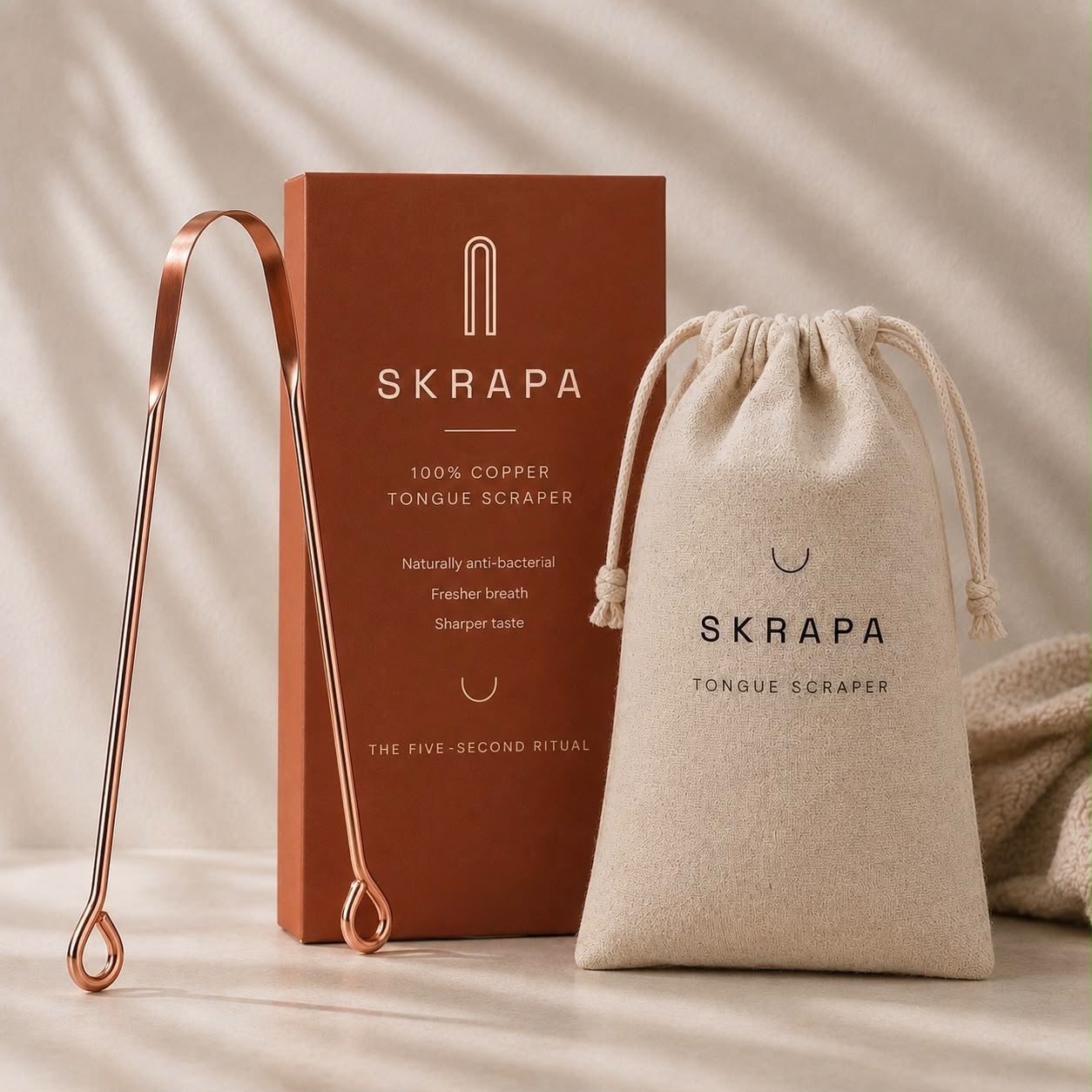 Skrapa™ Tongue Scraper